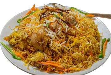 豪快炭焼きチキンビリヤニ Tandoori Chicken Briyani