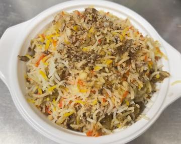 老のスパイシービリヤニ Prawn Briyani