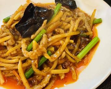 魚香肉糸(豚肉の甘酢炒め)