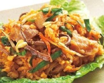 豚キムチ炒飯