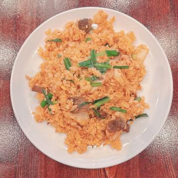 四川風辛い牛肉入りチャーハン