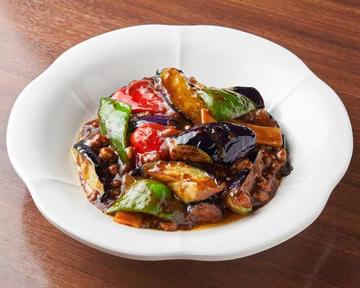 ナスの中華味噌炒め Chinese Miso Eggplant Stir-Fry