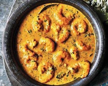 エビマサラカレー Prawn Masala or Curry