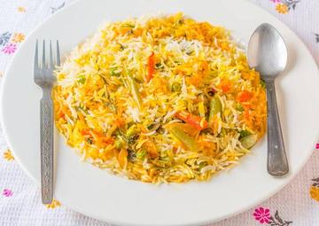 Vegetable briyani(野菜ビリヤニ)