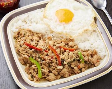 カオガパオガイ(D) Khao Gaprao Gai (D)