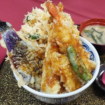 特製天丼(香の物付)