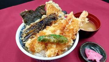天丼(香の物付)