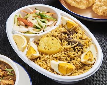 マトンカッチビリヤニ(ハーフ) Mutton Kacchi Biryani (Half)