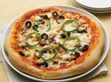 シーフード ナン ピザ - Sea Food Nan Pizza