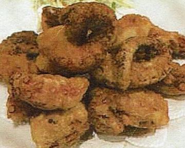 タコの唐揚げ