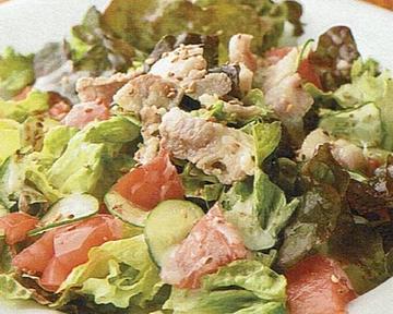 豚肉サラダ