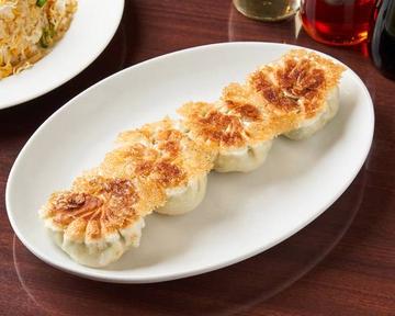 エビニラ餃子・並(4ヶ) Shrimp ＆ Garlic Chives Gyoza Dumplings - Regular Size (4 Pieces)