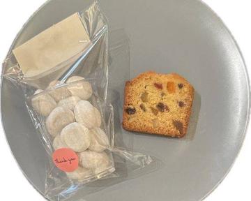 パウンドケーキ、スノーボールセット