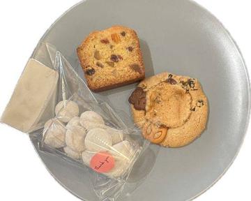 パウンドケーキ、クッキーセット、スノーボールセット