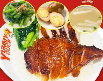 単套餐 ローストご飯一種肉盛り定食
