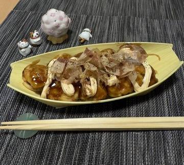 こだわり卵の玄米粉たこ焼き 9個