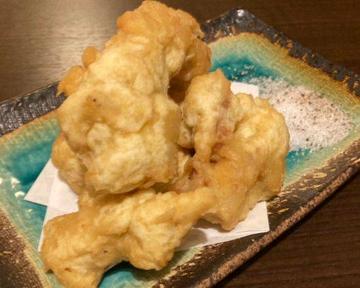 赤鶏天ぷら