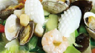 海鮮そば(塩味)