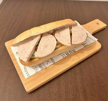 豚肉ハムバンミー