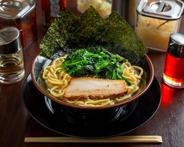 ホウレン草ラーメン(醤油)