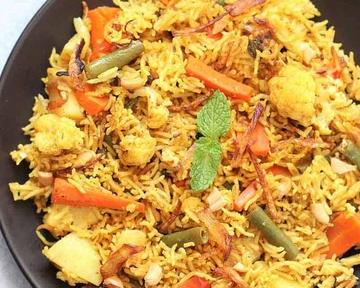 バスマティライス♪♪ ビリヤ二(野菜)[BIRIYANI VEGETABLE]