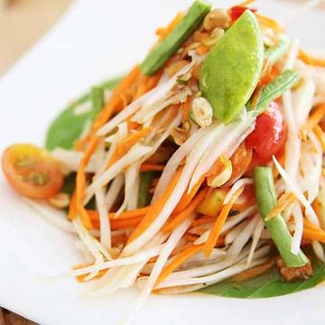 パパイヤサラダ Papaya Salad