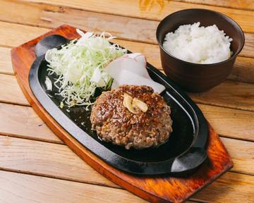 気まぐれ弁当 ハンバーグ(ガーリック)