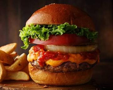 【人気No.3】チェダーチーズバーガー Cheddar Cheese Burger