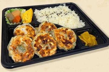 海老ニラ餃子弁当