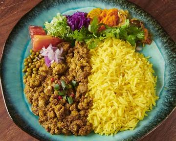 ココナッツ仕立てのキーマカレー