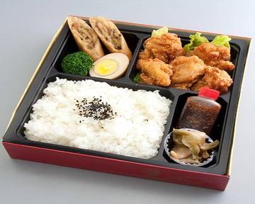 唐揚油淋ソース弁当Fried Chicken Bento