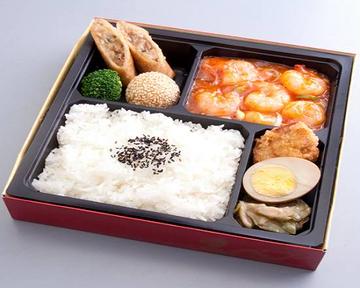 エビチリ弁当 Shrimp and Chili Sauce Bento