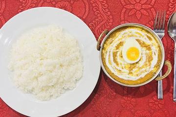 キーマエッグ カリーライス Keema egg curry rice