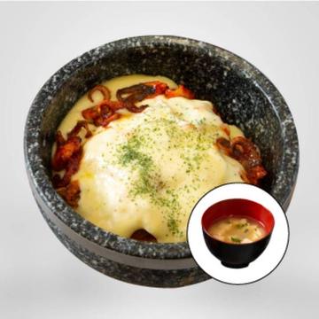 チーズイイタコビビンバ(おかず3品・スープ付き)