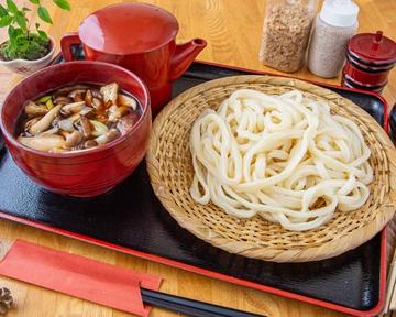 きのこ汁うどん大盛