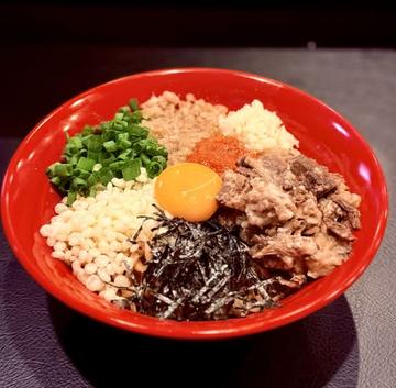 牛すじ背あぶらそば