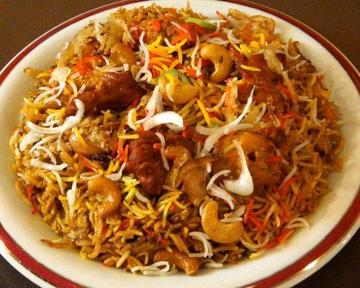 Hyderabadi Authentic chickenBiriyani  ハイデラバードの本格チキンビリヤニ