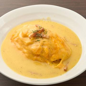 カルボナーラソースオムライス