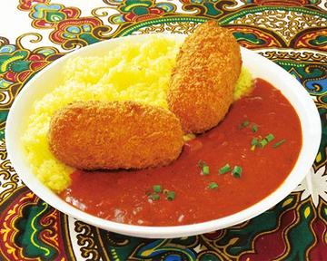 カニクリームコロッケカレーCrab Cream Croquette Curry