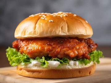 ビースト スパイス照り焼きチキンバーガー - Beast Spiced Teriyaki Chicken Burger