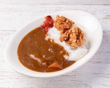 唐揚げビーフカレー