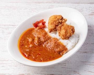 唐揚げインド風チキンカレー