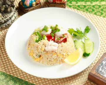 タイ式エビチャーハン kao-pud-kung 