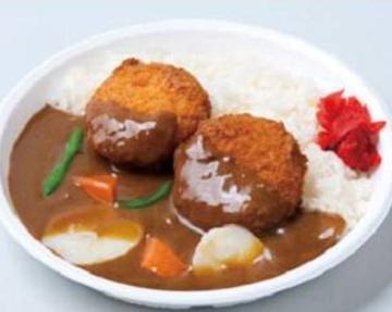 カニクリームコロッケカレー