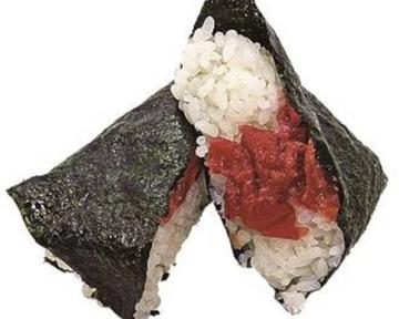 おいしい韓国のり風 手作りおにぎり 梅