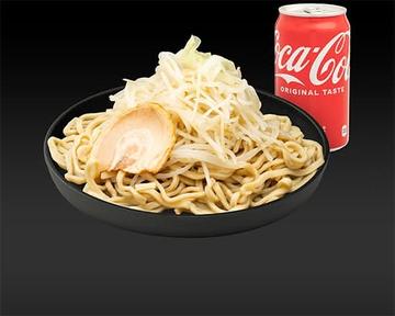 冷やし涼二郎らーめんドリンクセット【汁なし】  Chilled Jiro-style ramen and Drink