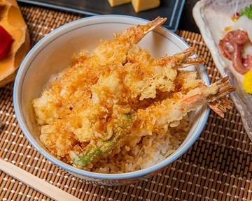 海老天丼