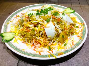 エビビリヤニ Prawn Biryani