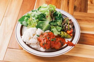 【Spicy Meatballs】RICE PLATE モロッコ風ラム肉入り肉団子のトマト煮 ライスプレート