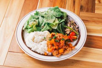 【Chicken tomato Stew】RICE PLATE 若鶏もも肉のトマト煮込み ライスプレート